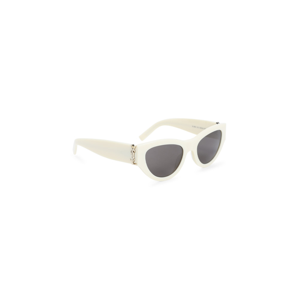 Saint Laurent Sl M94 Sunglasses In White