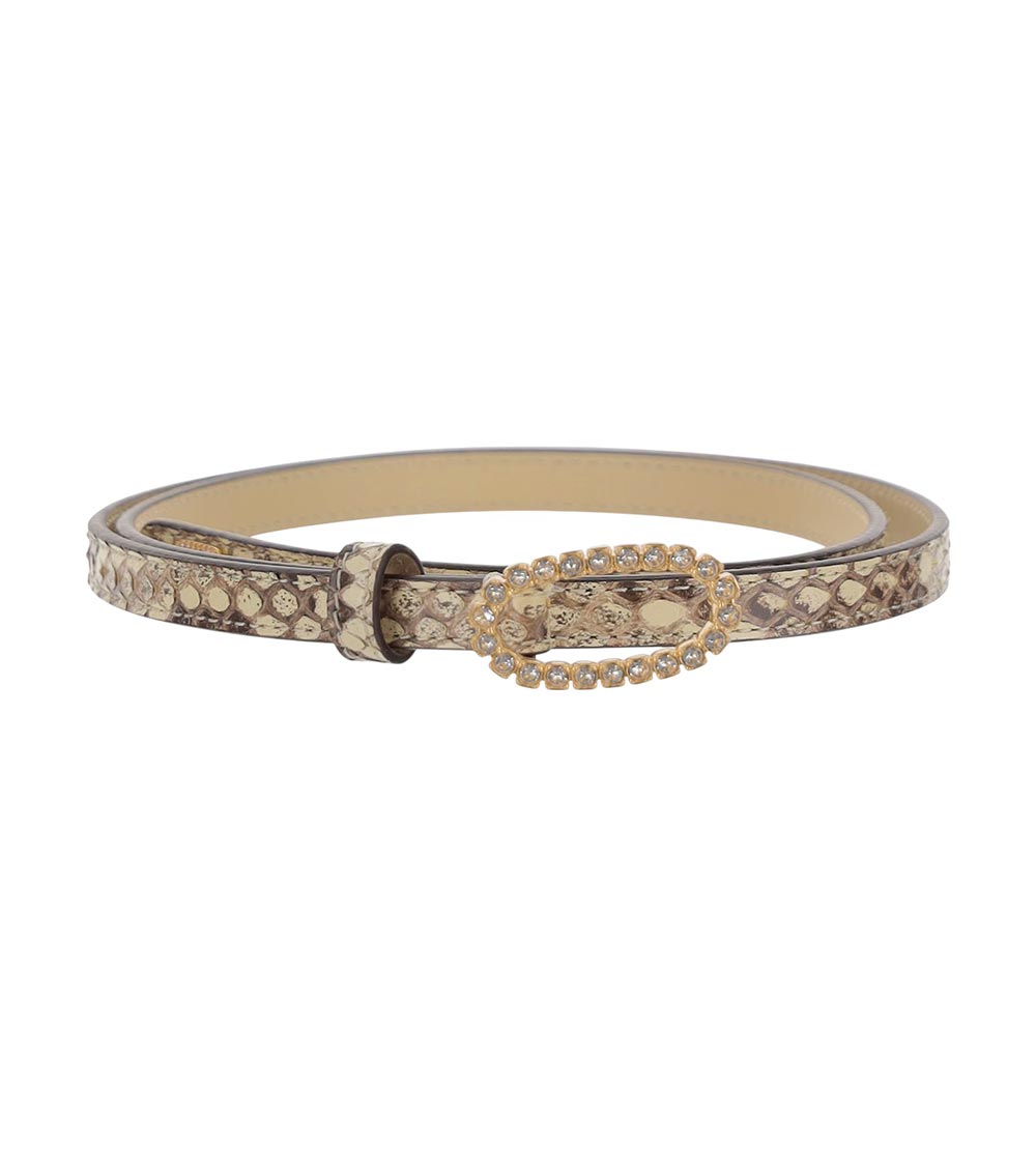 Snake Pattern Belt Valentino Garavani Beige Snake Pattern Belt for Women Online India at ...