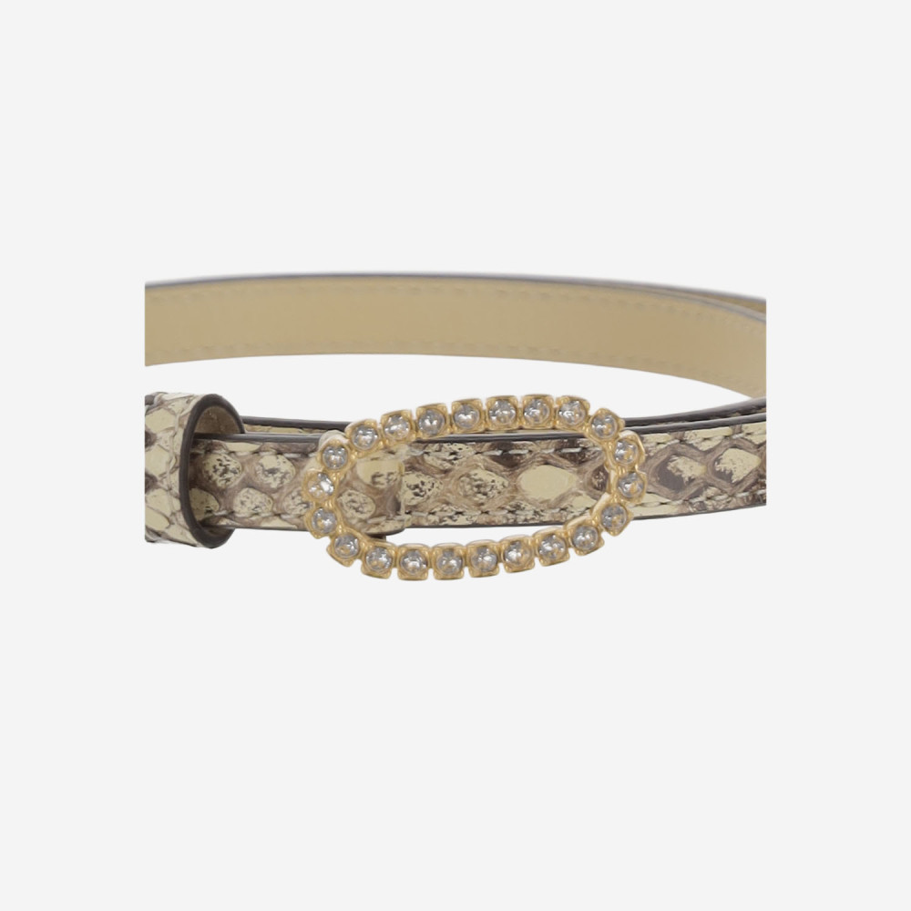 Snake Pattern Belt Valentino Garavani Beige Snake Pattern Belt for Women Online India at ...