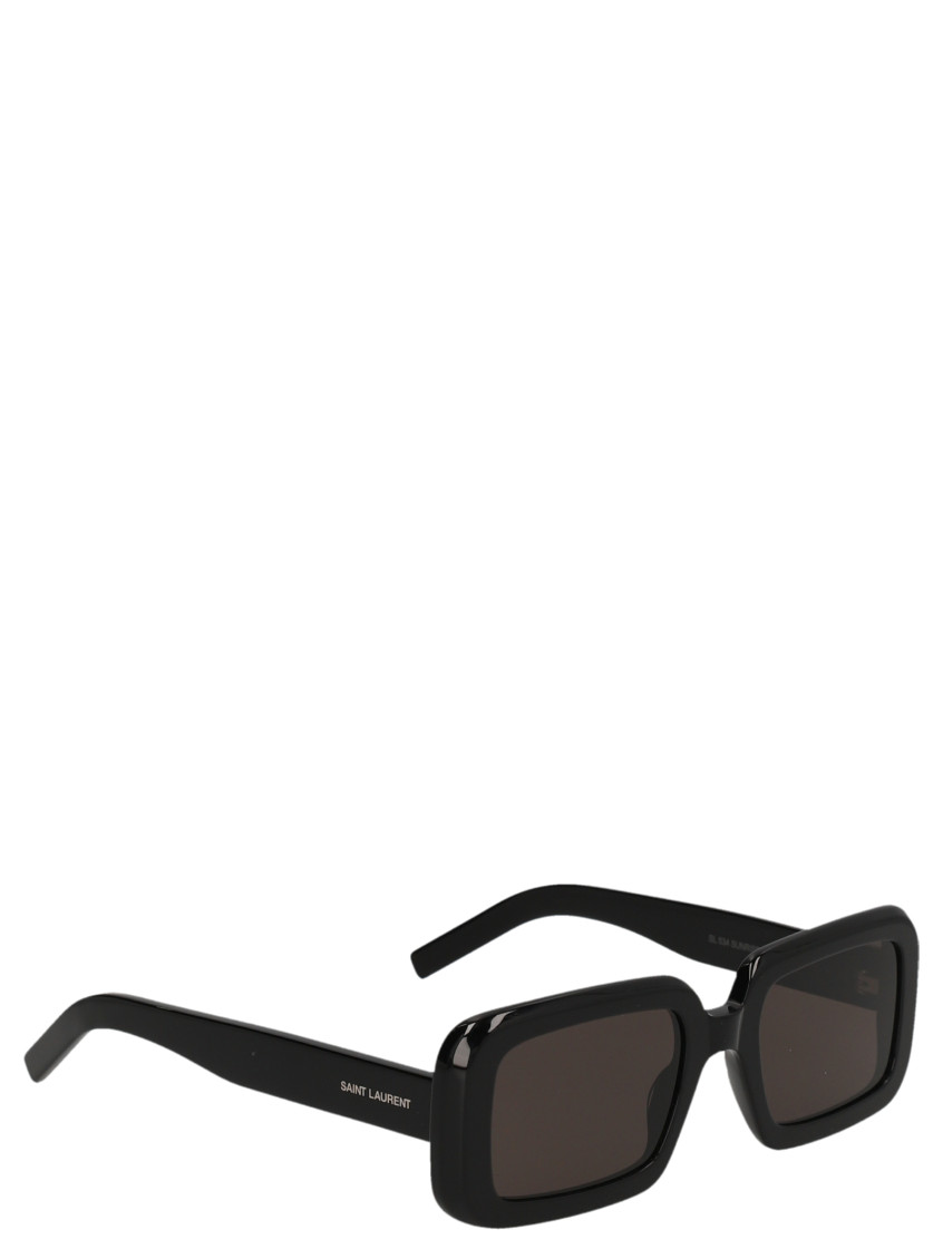 サングラス SAINT LAURENT '534 Sunrise' sunglasses Black Saint Laurent SL 534 Sunrise Shiny Black Sunglasses - eye-oo.com
