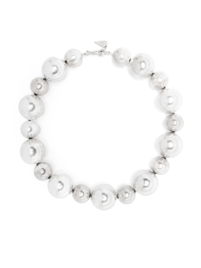 Shop Forte Forte Silver Beads Collier