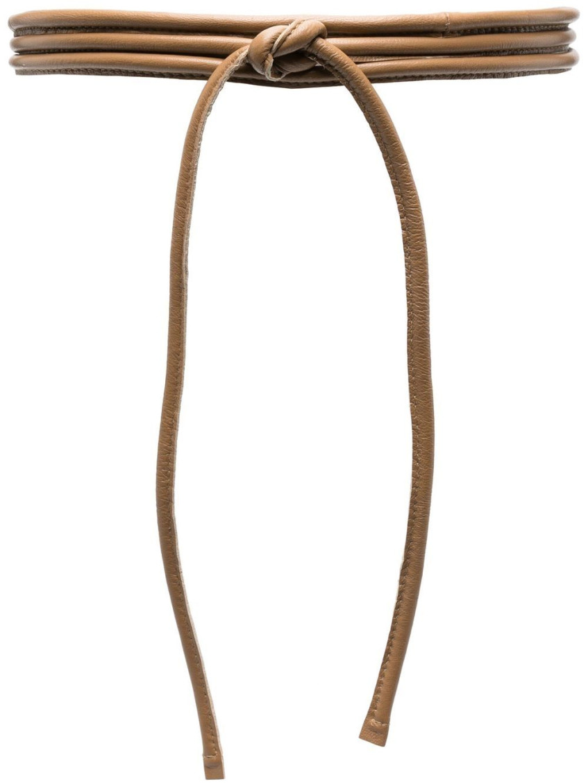 Furling By Giani Cinturafilosuedecammello In Brown
