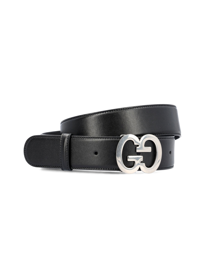 Deals Black Leather Gucci Belt