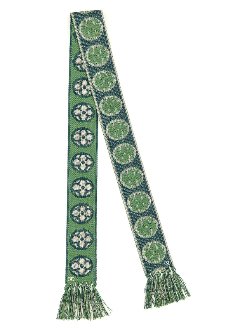 Shop Valentino Green Antibes Scarf