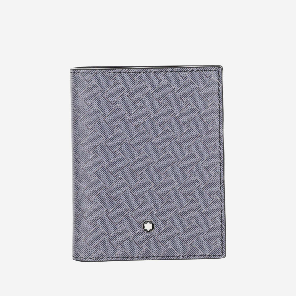 Montblanc Grey Logo Wallet In Grey