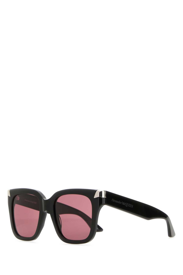 Alexander Mcqueen Black Punk Rivet Sunglasses for Women
