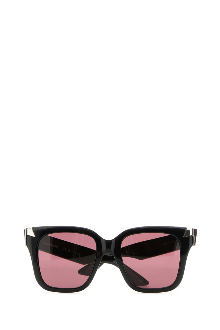 Alexander Mcqueen Black Punk Rivet Sunglasses for Women