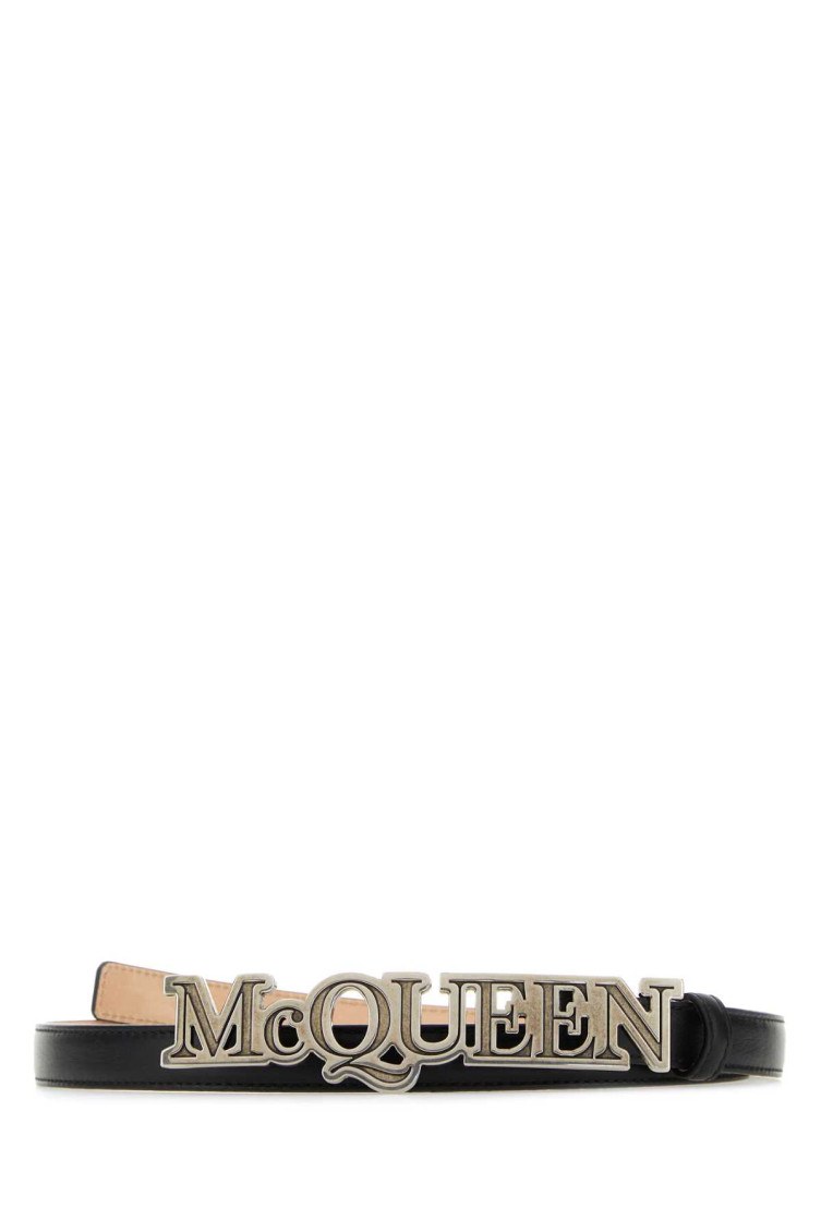 Alexander Mcqueen Belt In Black