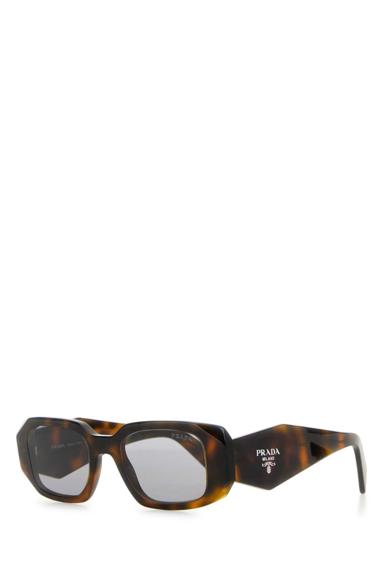 Prada 51mm Rectangular Sunglasses In Brown