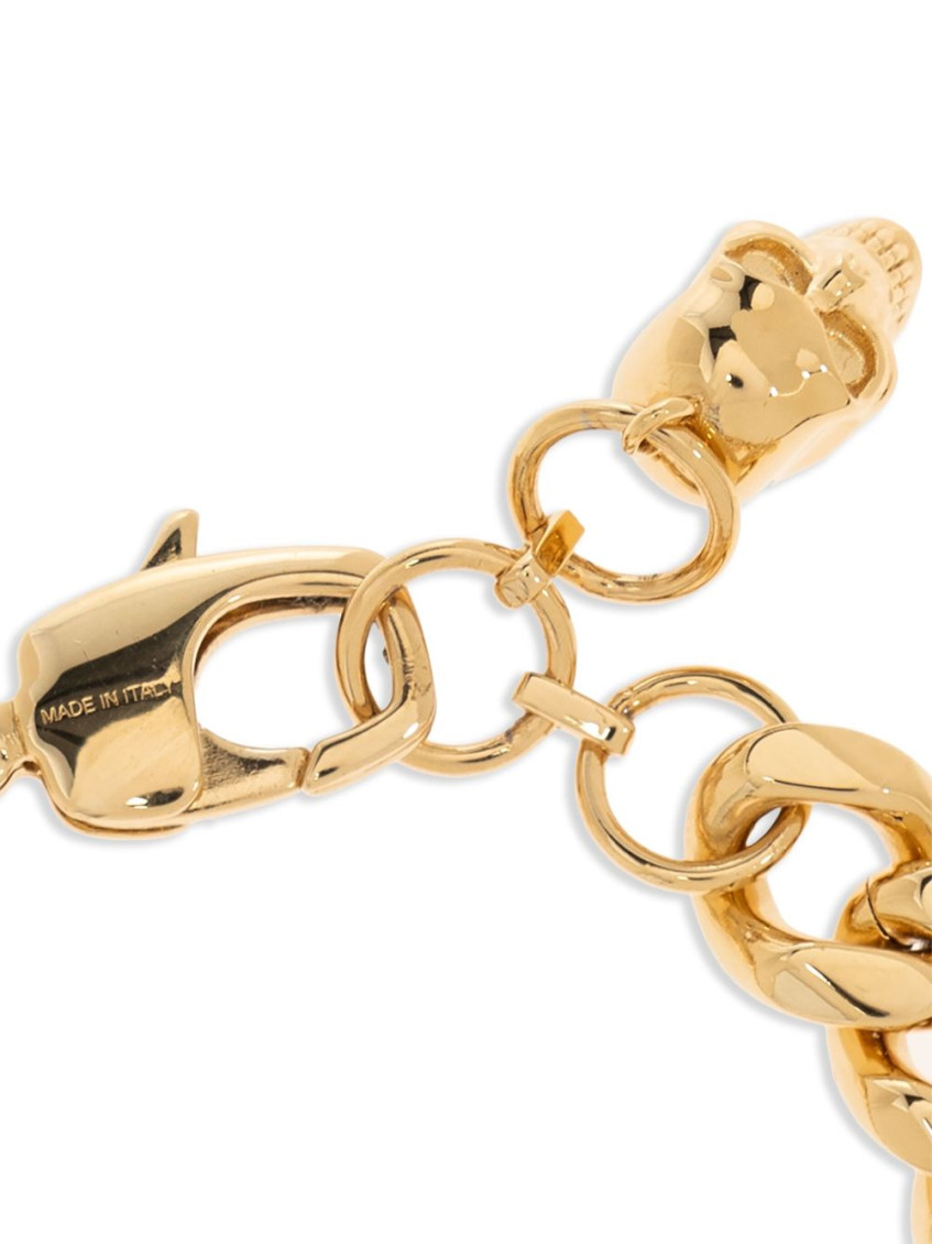 ブレスレット alexander mcqueen 'Sovereign Skull' bracelet Alexander McQueen Sovereign Skull Bracelet | Gold | FARFETCH BN