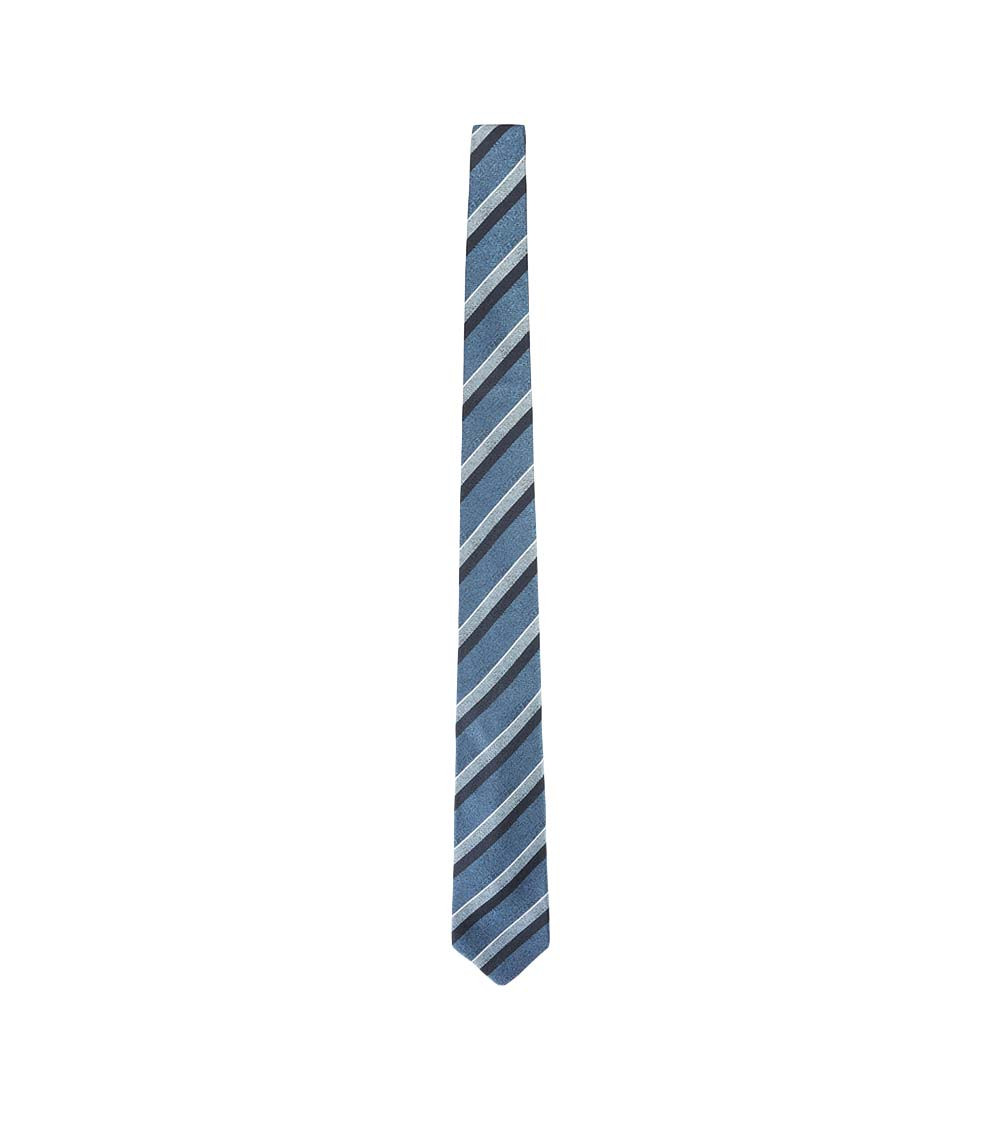 Kiton Silk Tie In Blue