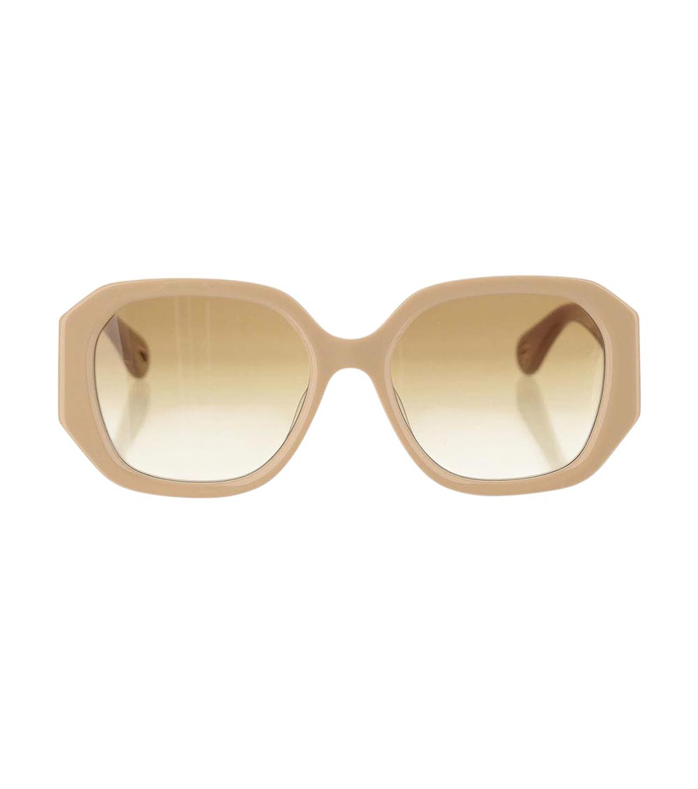 Chloe Beige LOGO SUNGLASSES for Women Online USA at Darveys.com