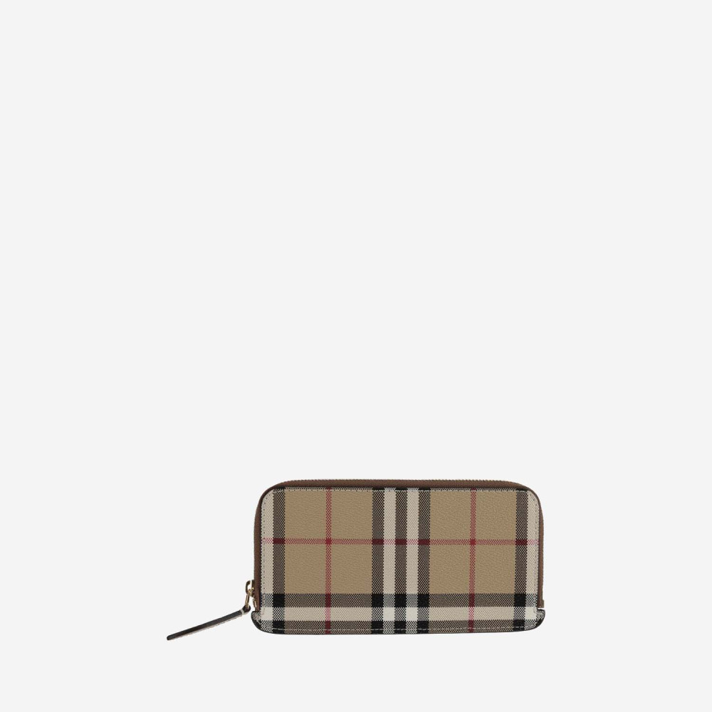 Burberry Multicolor Check Zipper Wallet for Women Online India at Darveys