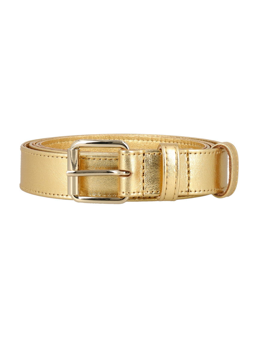 Comme Des Garçons Golden Leather Belt