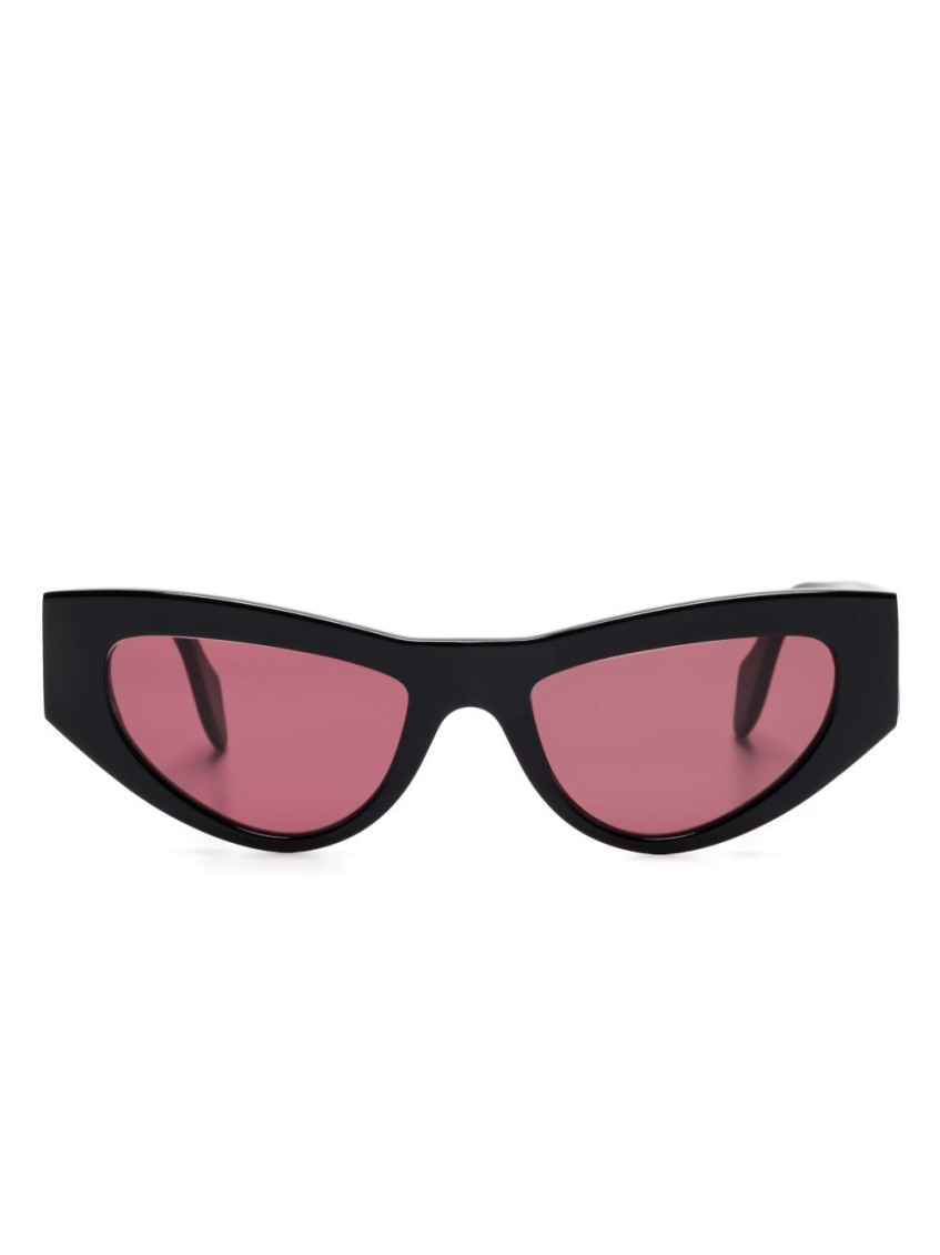 Shop Pinko Black Cassiopea Cat Eye Sunglasses
