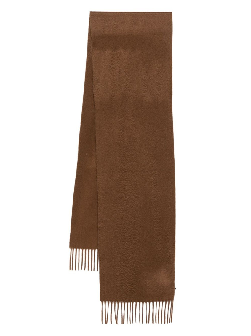Max Mara Brown Rectangle Scarf