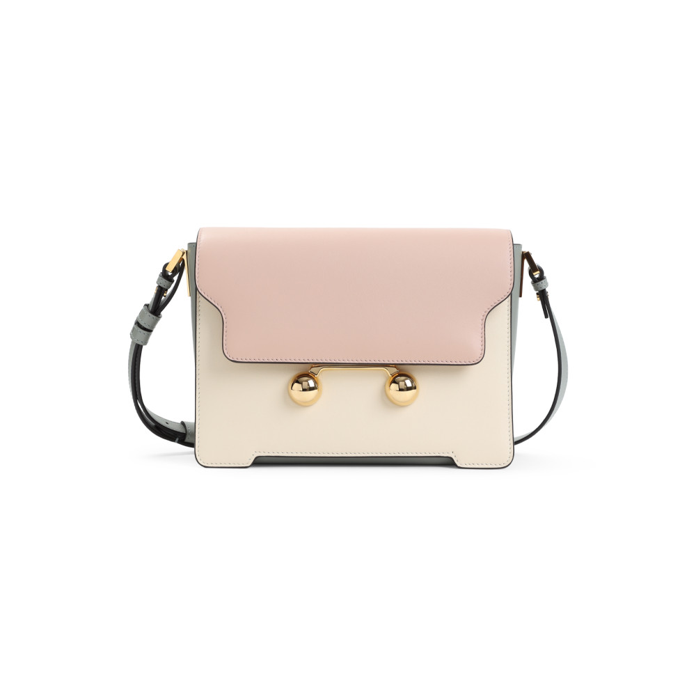 Marni Trunkaroo Rectangular Shoulder Bag Made Of Calfskin In Multi