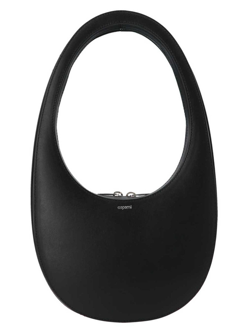 Coperni Mini Swipe Top-handle Bag In Black