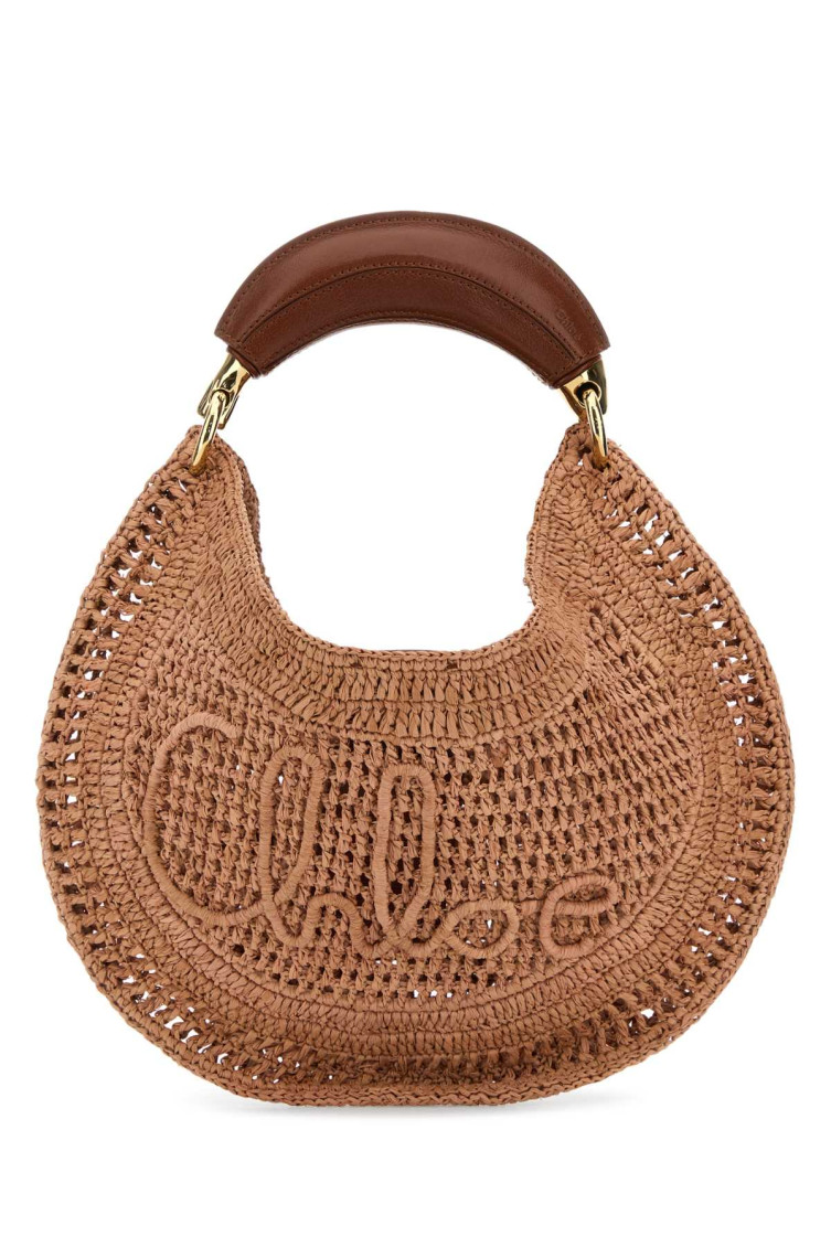 Chloé Beige Made For A Woman Edition Summer Banana Bag In Brown