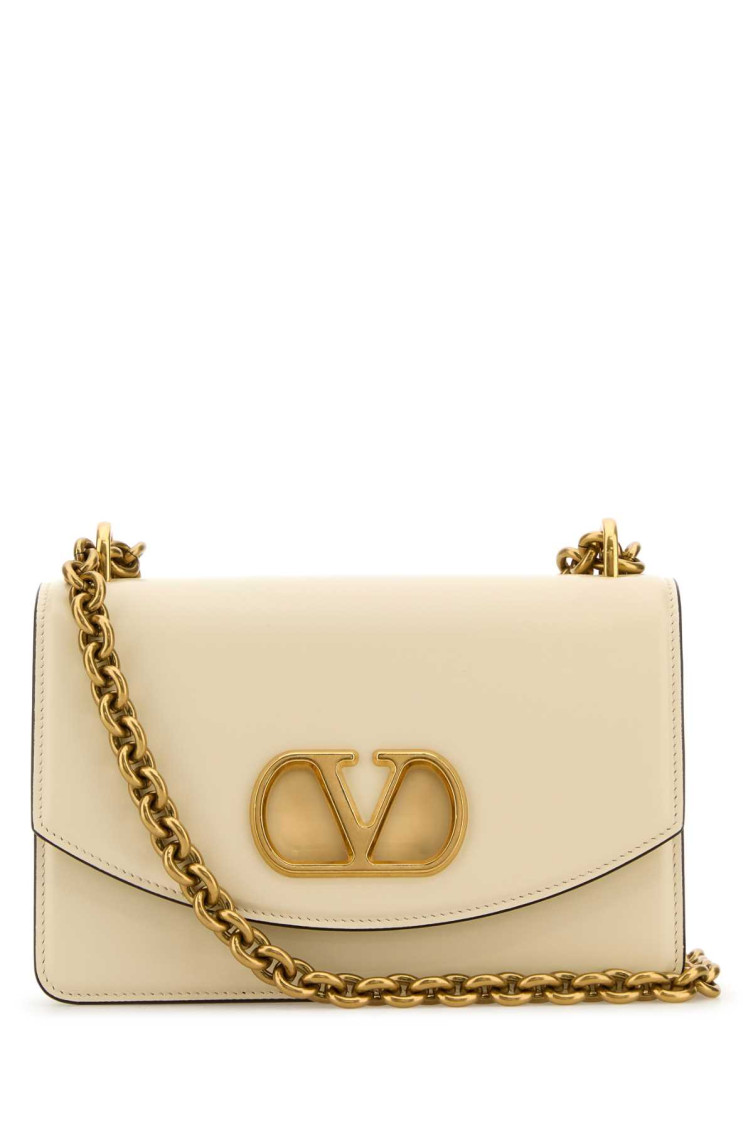 Valentino White Vain Shoulder Bag