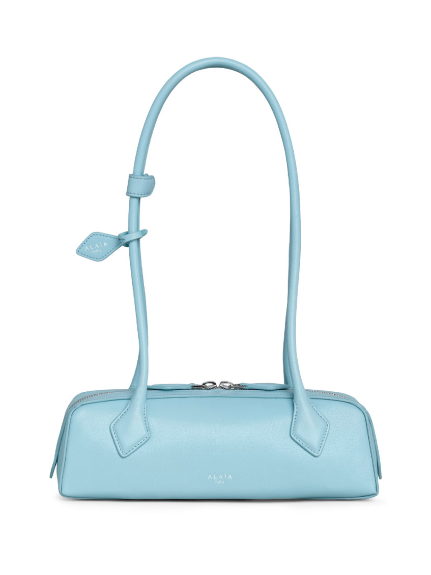 Alaïa Light Blue Le Teckel Small Shoulder Bag
