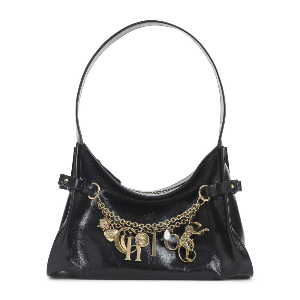 Chloé Chloe Charms Shoulder Bag Women In Black