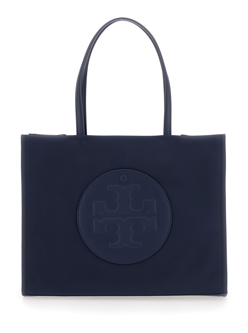 Tory Burch Ella Tote Small In Blue
