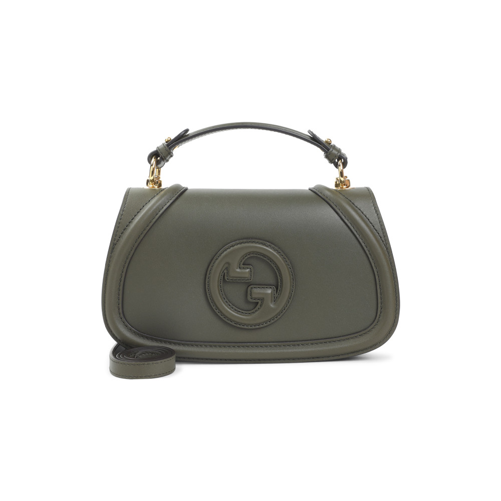 バッグ GUCCI Gucci Green Blondie medium bag for Women Online India at Darveys.com