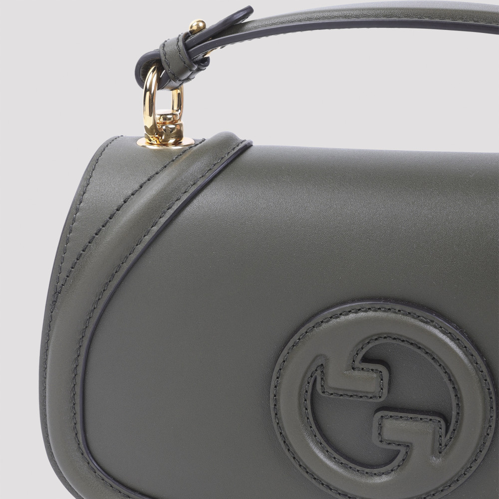 バッグ GUCCI Gucci Green Blondie medium bag for Women Online India at Darveys.com