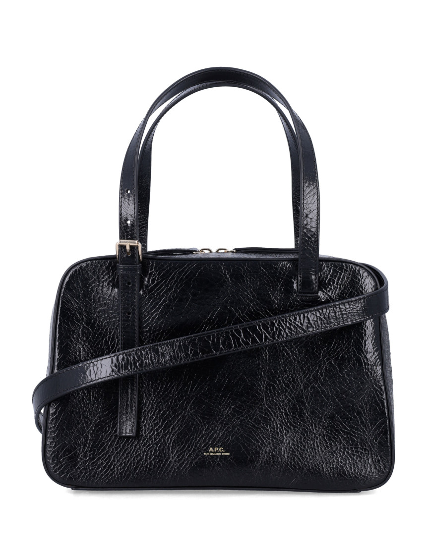 Apc Black Virginie Box Tote In Black