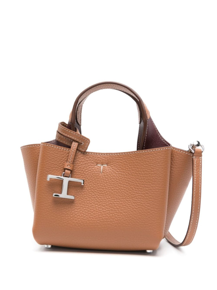 【関税＆送料込み】Tod'S 'Apa' Brown Leather Bag Tod's Medium Apa Leather Tote Bag - Bergdorf Goodman