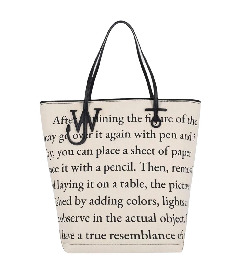 Jw Anderson J. W. Anderson Cotton Blend Anchor Shopping Bag