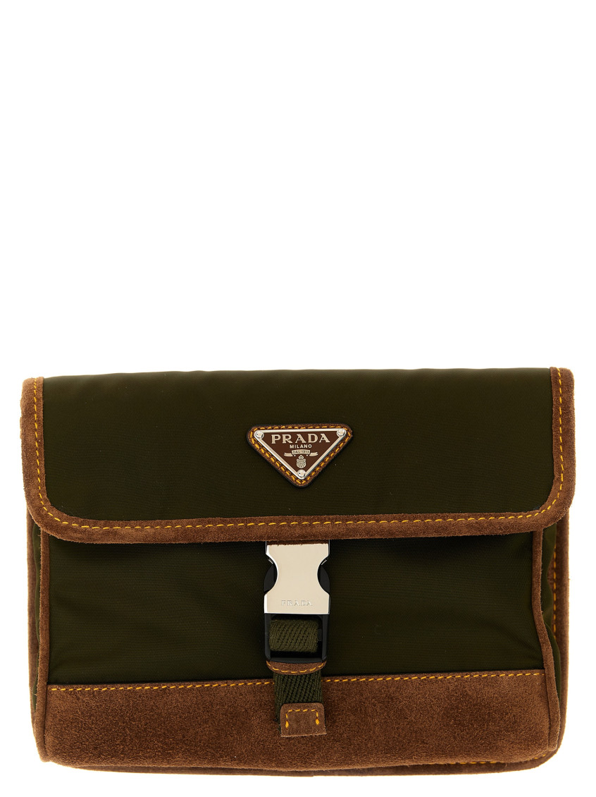 Prada Green Re-nylon Shoulder Strap