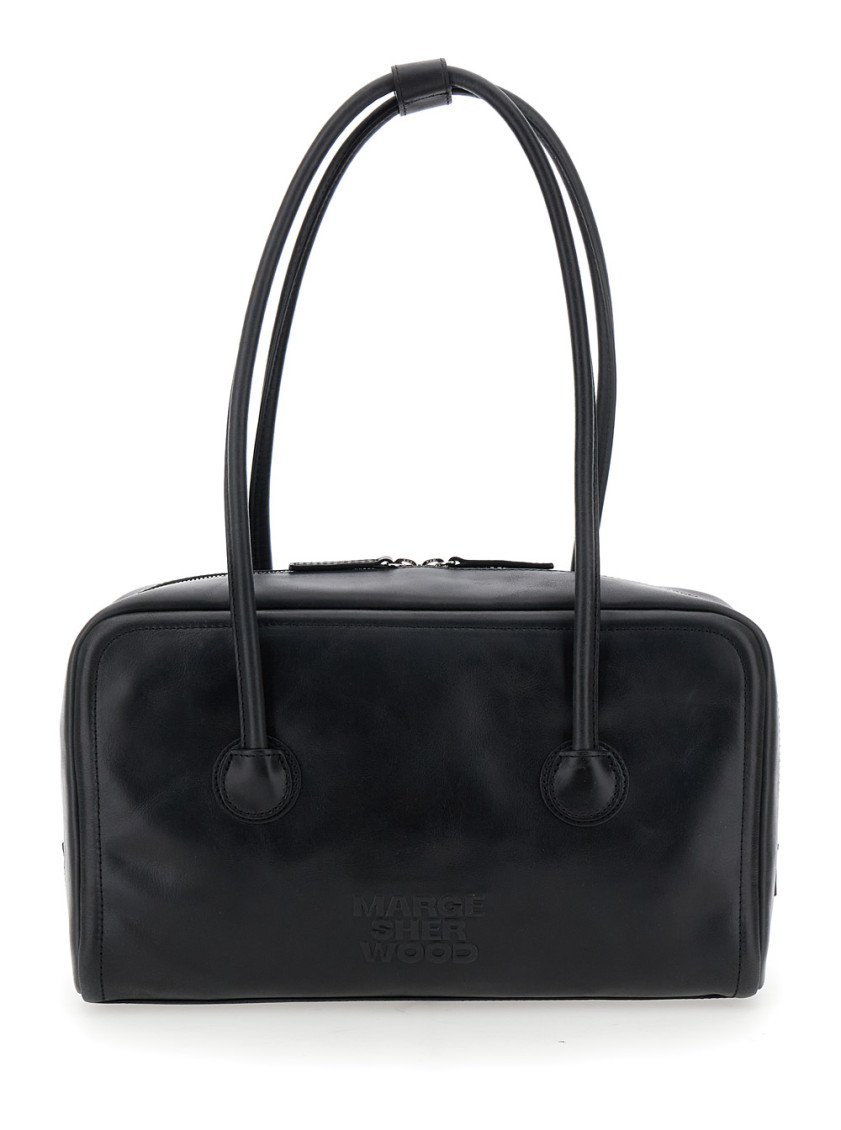 Margesherwood Double-handle Zip-top Tote Bag In Black