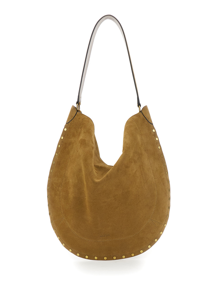 Isabel Marant Taupe Oskan Hobo In Brown
