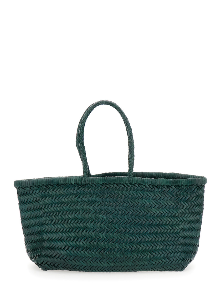 Dragon Diffusion Green Tripple Jump Tote In Green