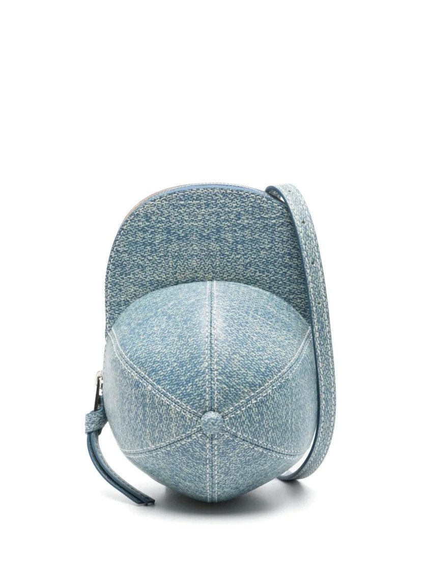 Jw Anderson Blue Cap Crossbody Bag