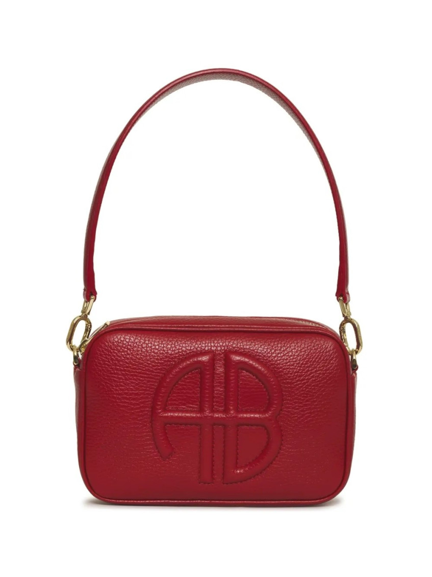 Anine Bing Red Lili Shoulder Bag