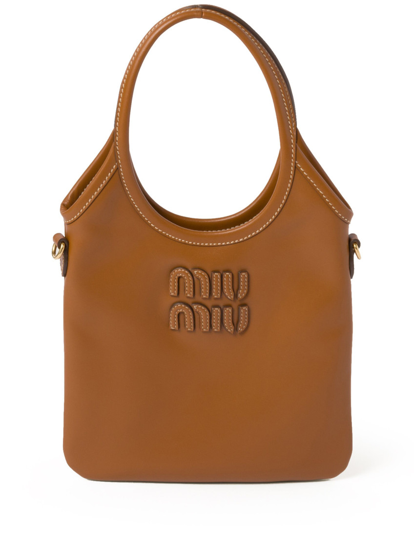 Miu Miu Brown Ivy Tote
