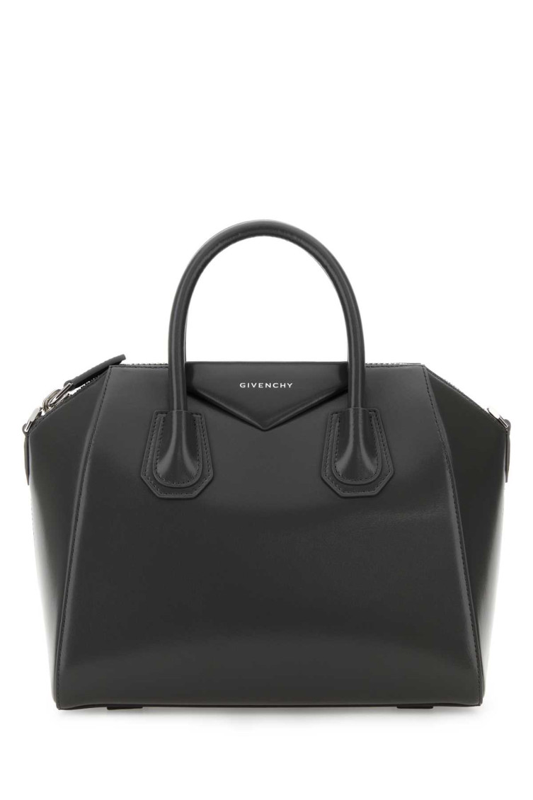 Givenchy Dark Grey Antigona Small Satchel In Gray