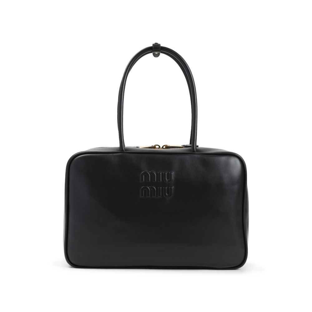 Miu Miu Black Beau Satchel In Black