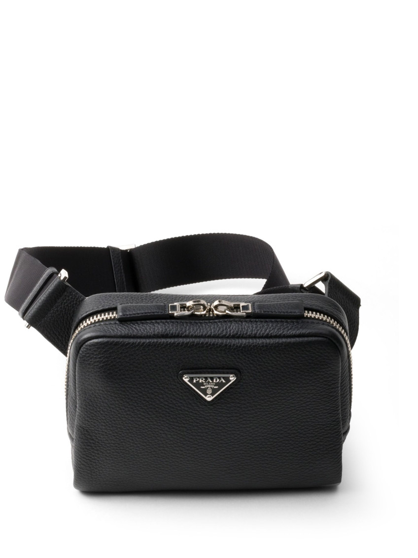 Prada Men's Leather Shoulder Bag