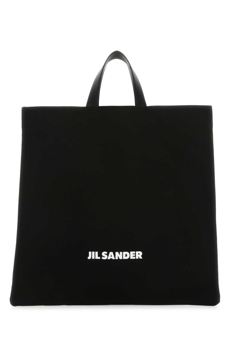 Jil Sander Men's Book Square Tote Bag In Black