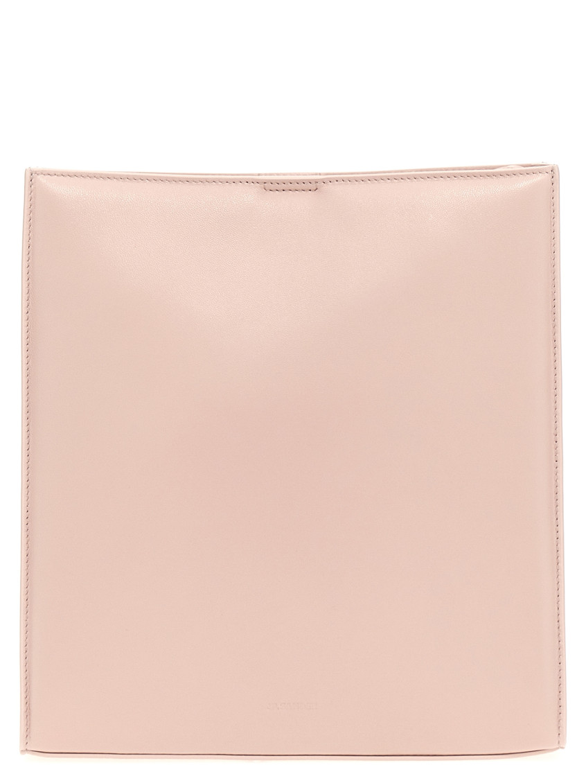 Jil Sander Light Pink Tangle Medium Crossbody Bag In Light Pink