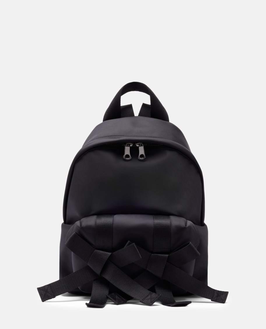 Simone Rocha Black Bow-detail Backpack In Black