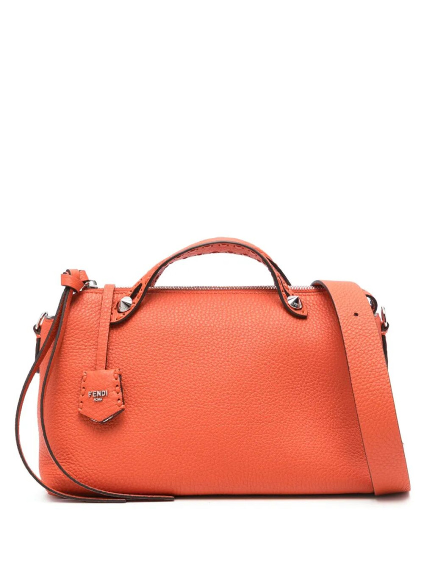 Fendi Orange By The Way Selleria Mini Mini Bag In Orange