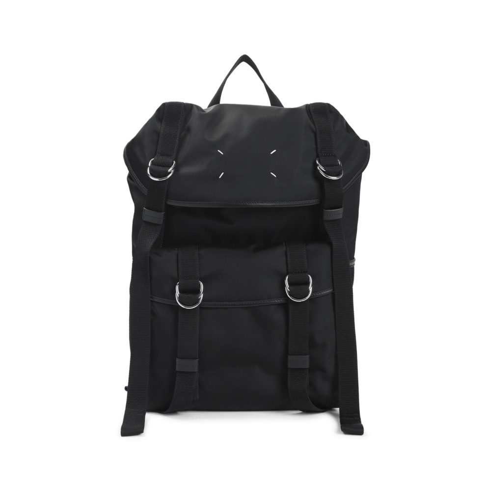 Maison Margiela Medium High-tech Backpack In Black