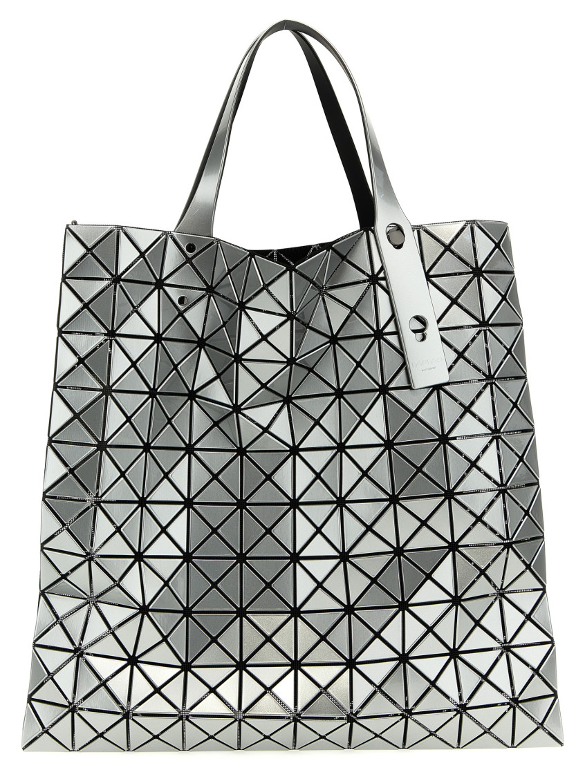 Issey Miyake Silver Prism Tote