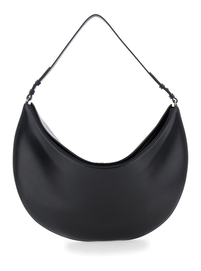 Jacquemus Black The Ovalo Hobo Bag