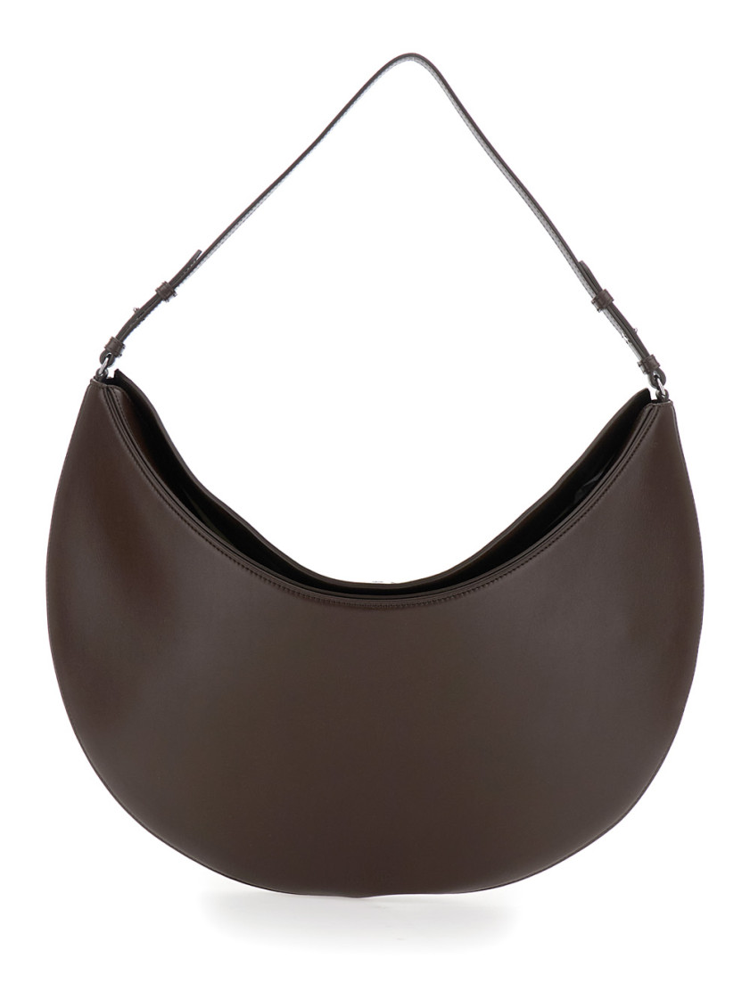 Jacquemus Brown The Ovalo Hobo Bag